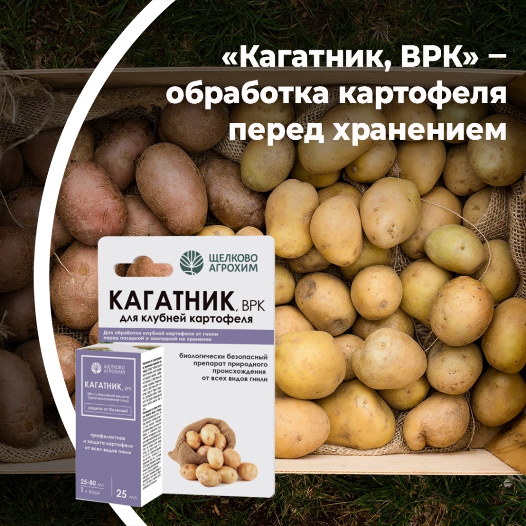 «Кагатник, ВРК» – обработка картофеля перед хранением